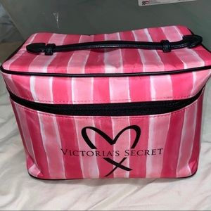 Victorias Secret Signature Make Up Train Case